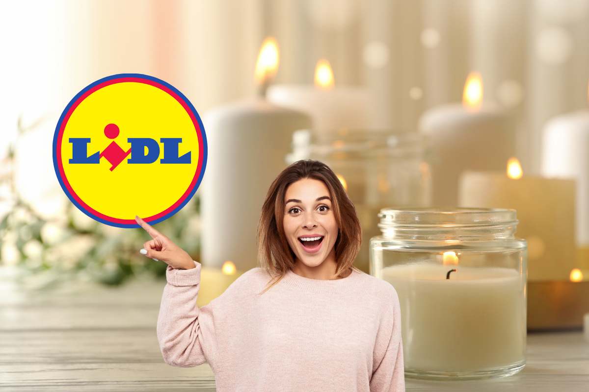 candele donna indica logo lidl
