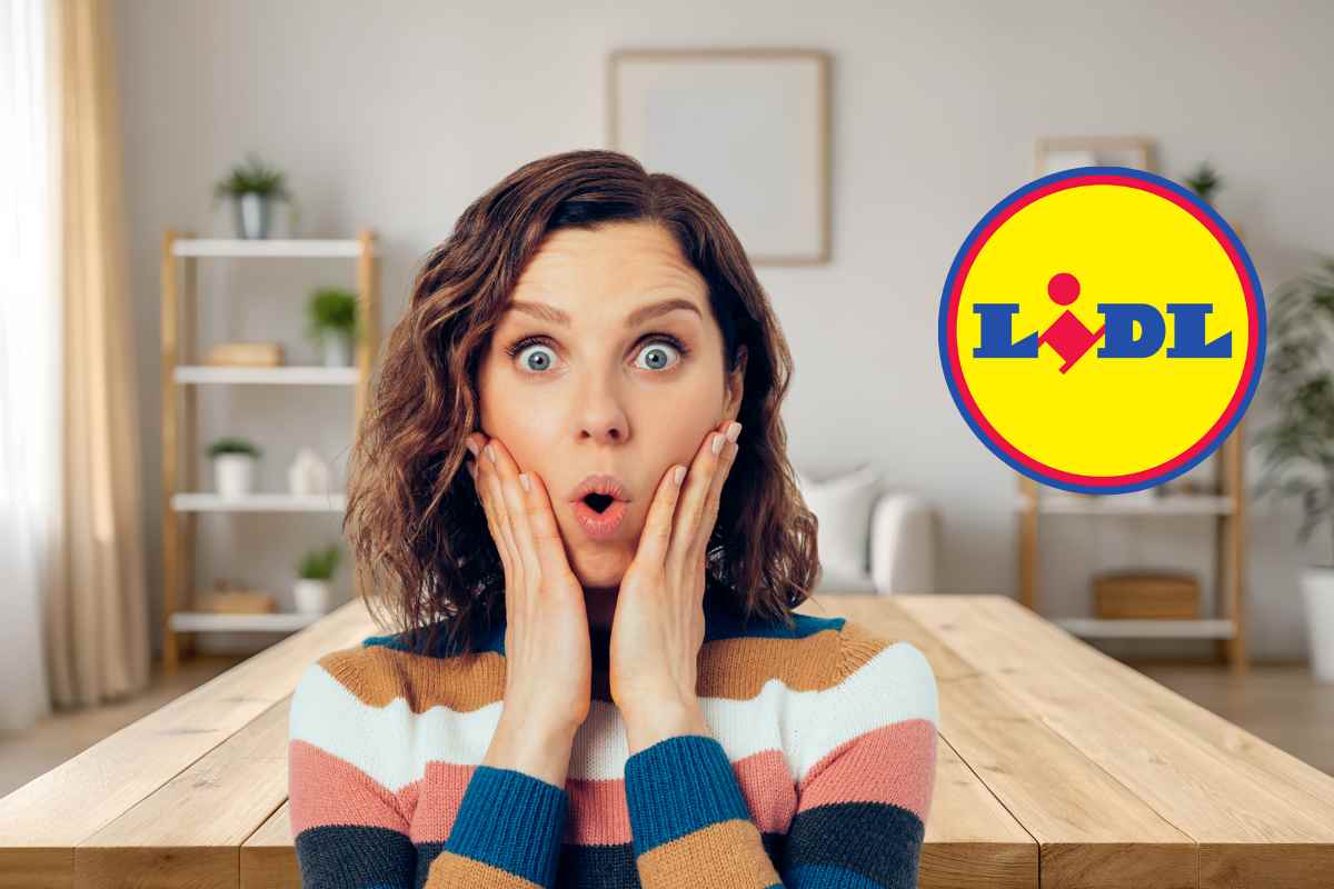 lidl logo donna sorpresa soggiorno