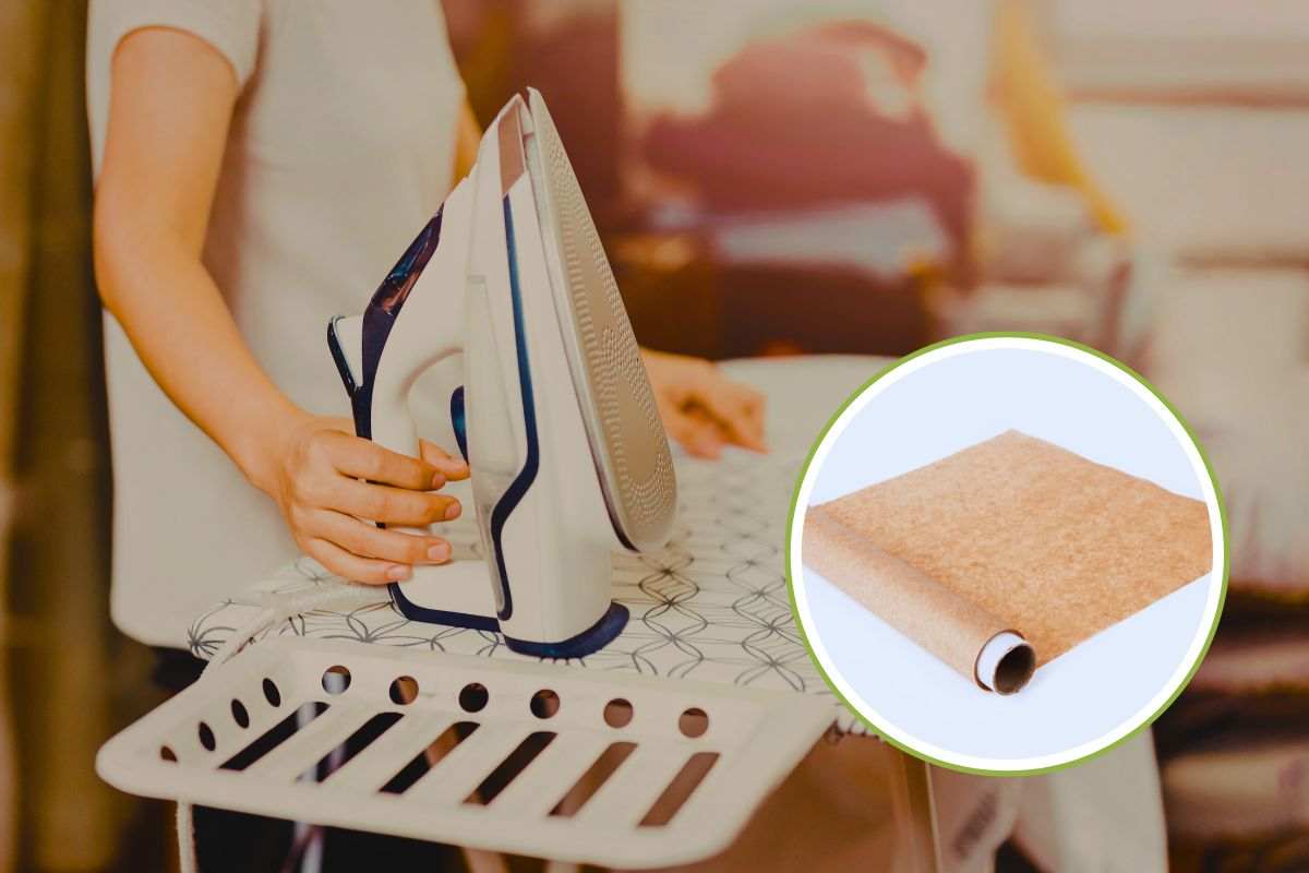perchè mettere la carta da forno sotto il ferro da stiro